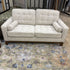 Flax Retro Modern Loveseat