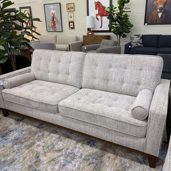 Flax Retro Modern Sofa