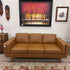 MC Style Faux Leather Sofa