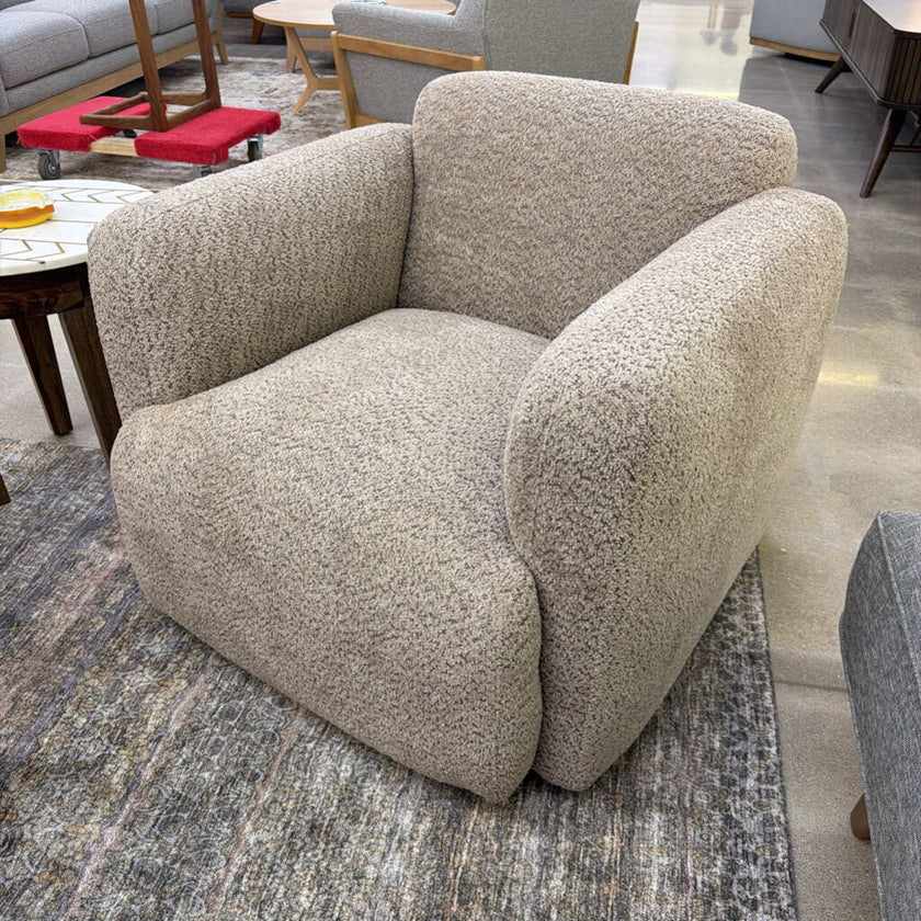 Modern Brown Accent Chair