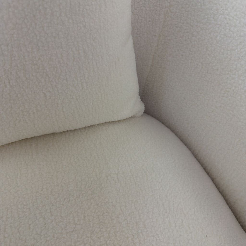 Faux Sheepskin Accent Chair