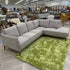 Lithia Brown RAF Chaise Sectional