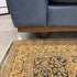 Alessandra Blue Leather Sofa