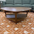 Mod 2 Tier Walnut Coffee Table