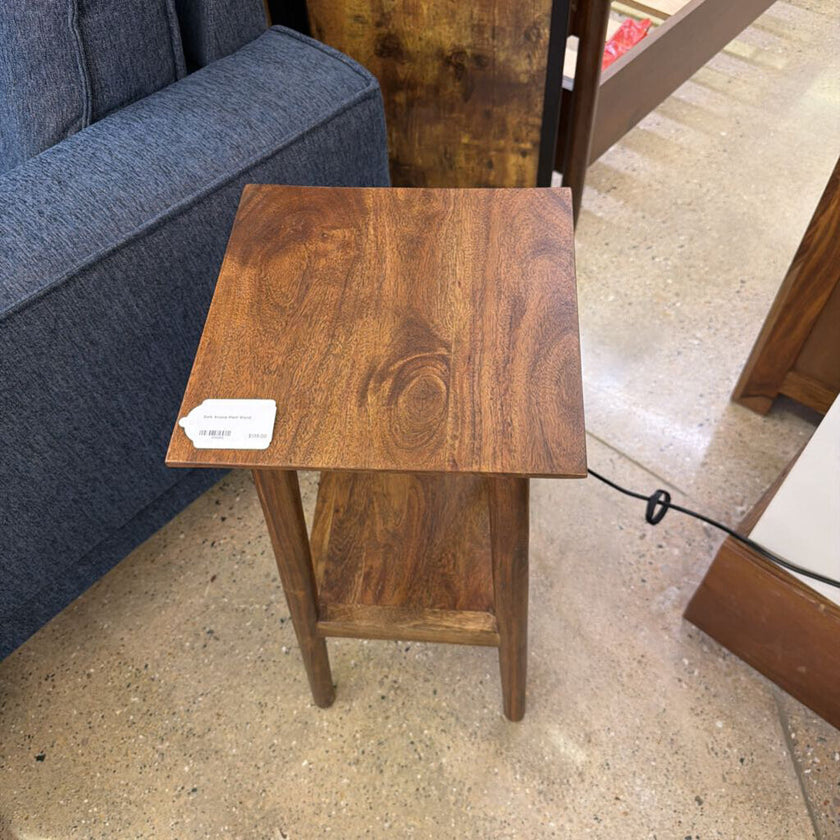 Dark Acacia Plant Stand