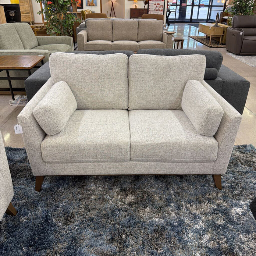 Mod Light Grey Loveseat