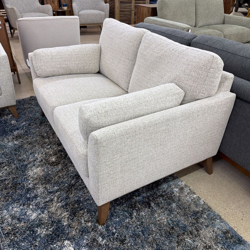 Mod Light Grey Loveseat