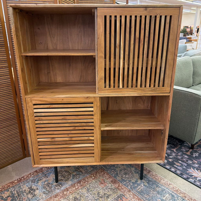 Natural Solid Acacia Wood Bar