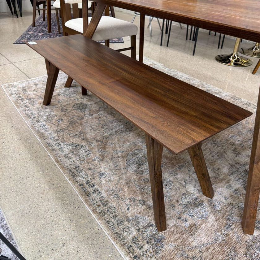 Walnut MC Dining Bench