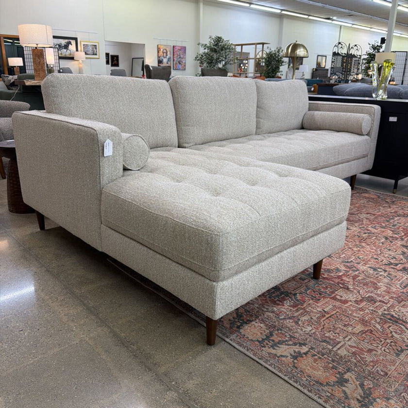 Malmo Sesame LAF Chaise Sectional