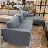 Malmo Ink Blue RAF Chaise Sectional