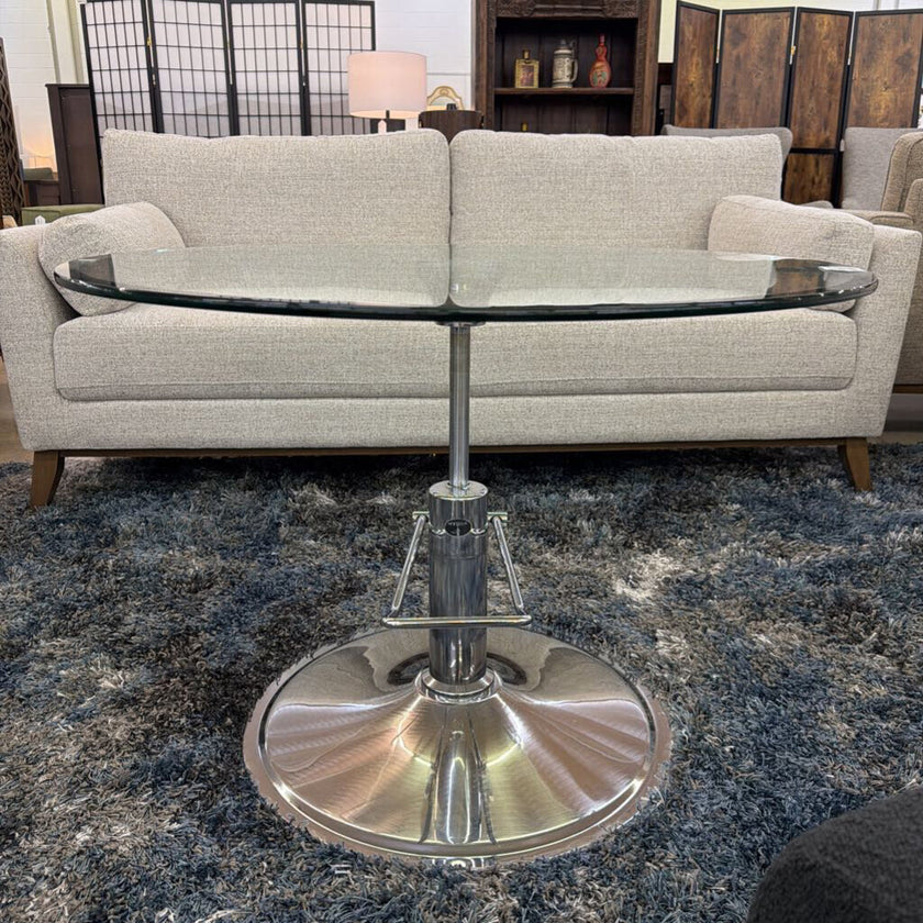 Hydra Designs Glass Hydraulic Coffee Table