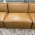 Castlery Jonathan Caramel Leather Sofa