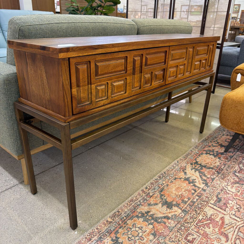 Architectural 2 Drawer Console