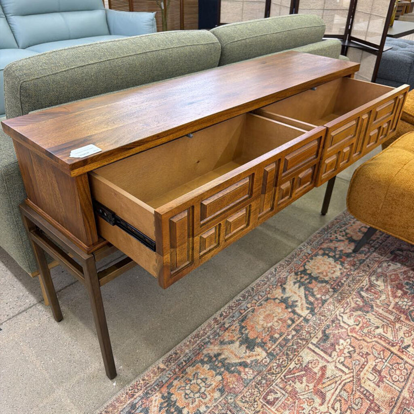 Architectural 2 Drawer Console