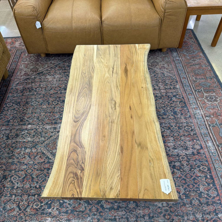 Natural Solid Sheesham/Acacia Coffee Table