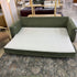 Green Sleeper Sofa w/ USB