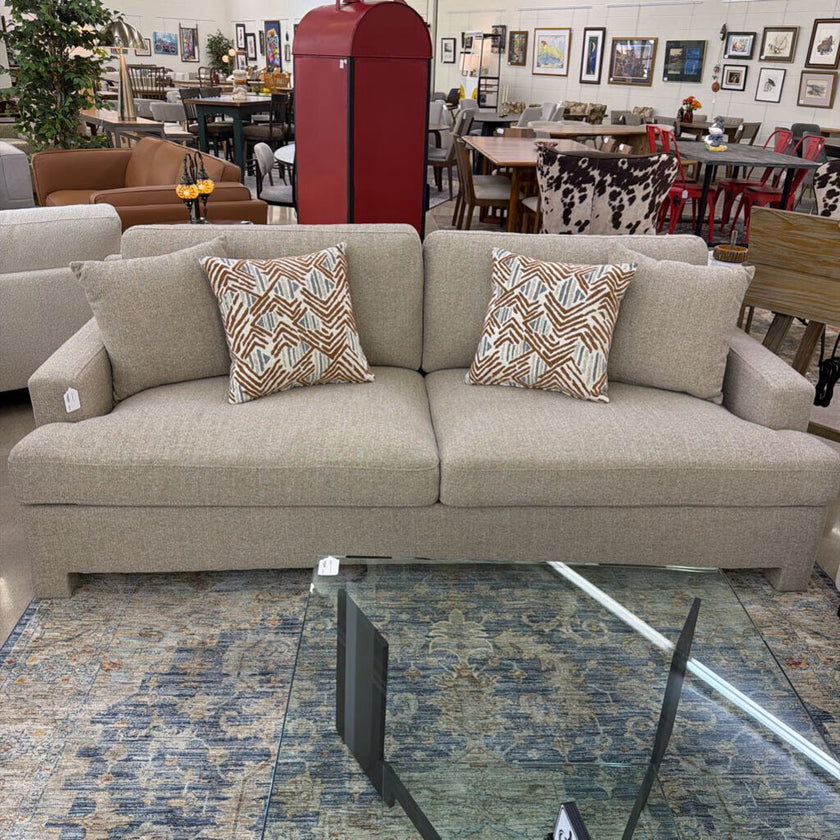 Fully Upholstered Chenille Sofa