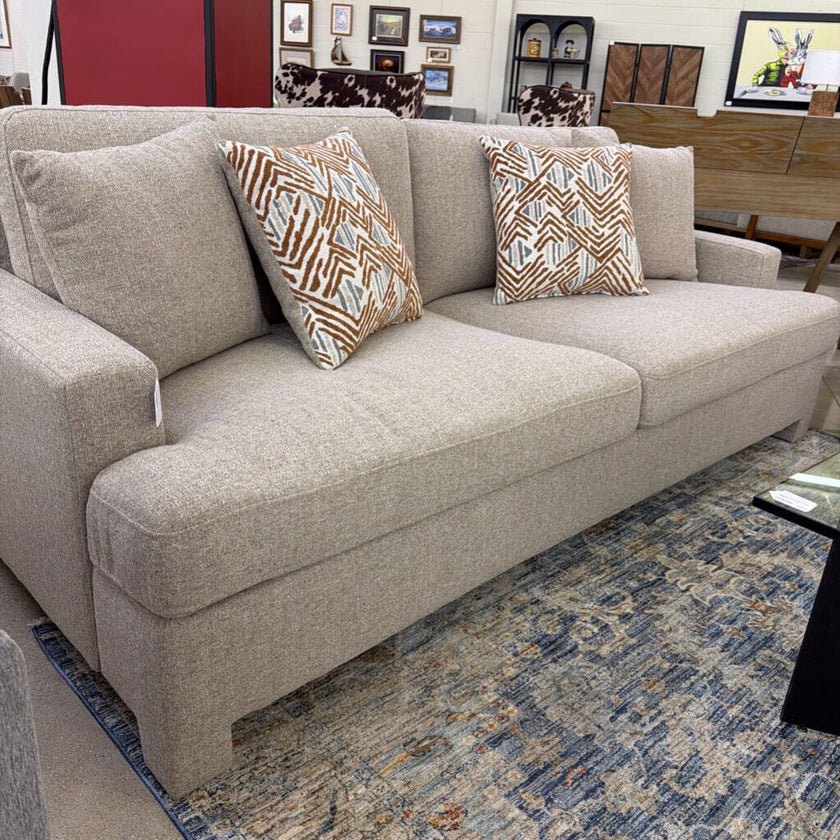 Fully Upholstered Chenille Sofa