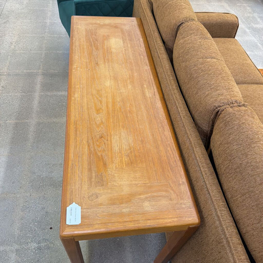 Danish Teak Console Table
